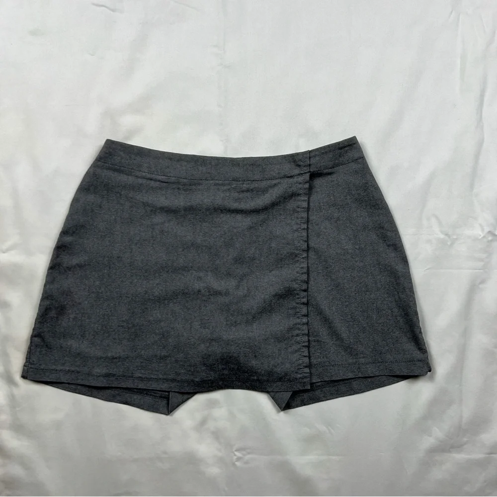 90’s Grey Mini Skort